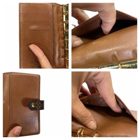 Louis Vuitton LV Diary Cover Agenda PM Browns Monogram 033167M - Picture 6 of 11